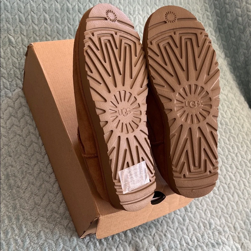 UGG Tan Suede Women's Shoes - Picture 6 of 11